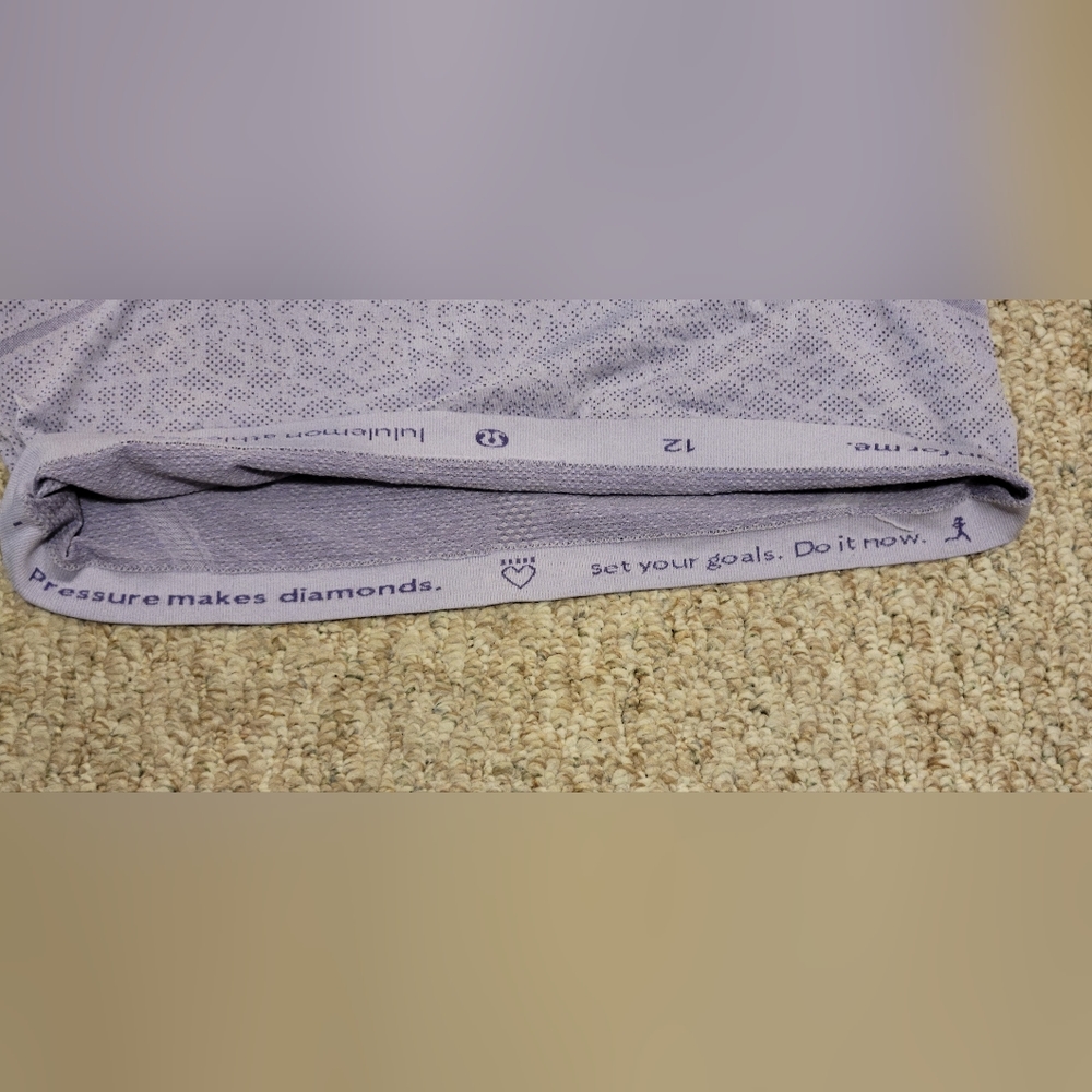 Lululemon Swiftly Tech Pressure Makes Diamonds Perforated Short Sleeve View 6